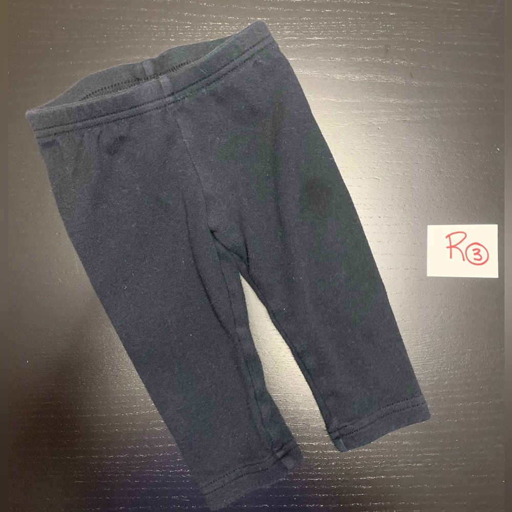 ⭐️5/$10.00⭐️ Child of Mine by Carter’s 6-9m Black Pants